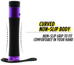 Guard Dog Ivy 200 Lumens Stun Gun Flashlight - Black/Purple Aluminum — view 3