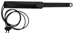 Kershaw Dune 4008X 3.80" Fixed American Tanto Plain 3Cr13MoV Black Oxide - Black GFN Neck Knife — view 3