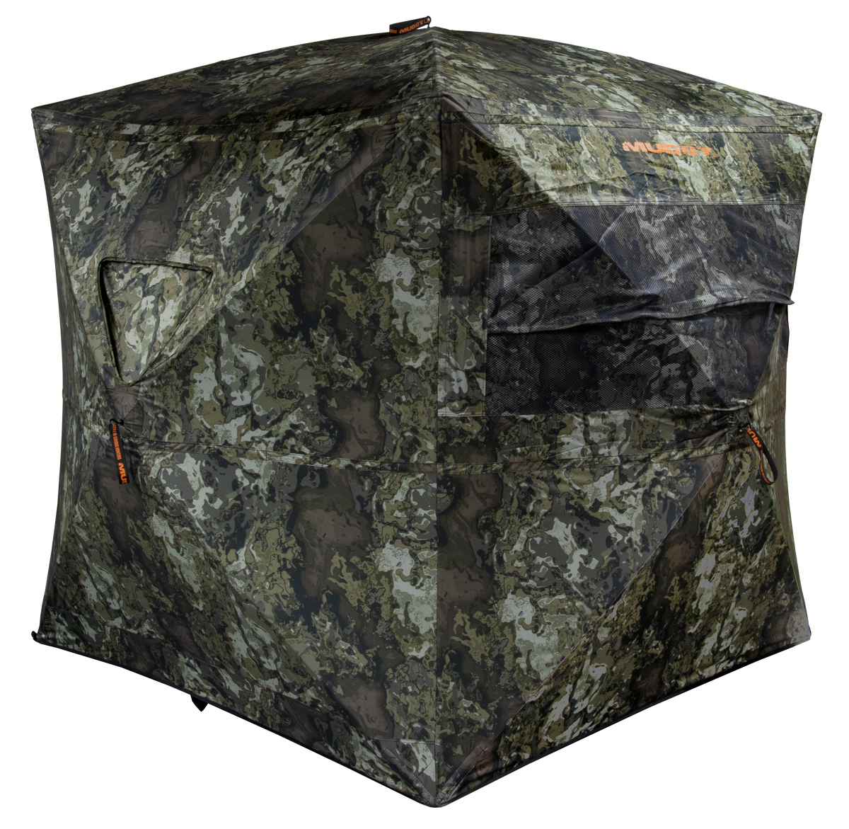 Muddy Infinity Evo Max 65x65 Ground Blind Veil Canyon Grey 3-Person — view 3