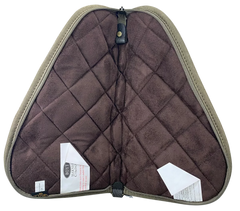 Boyt Harness 25123 Plantation Heart-Shaped 10" Pistol Case - Taupe Nylon — view 3