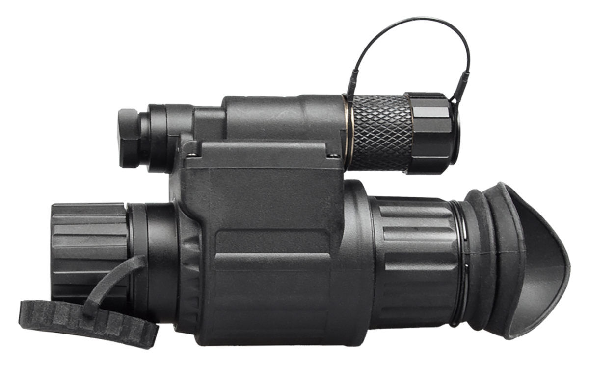 AGM Global Vision Wolf-14 NL1 Gen 2+ P43 1x 25mm Night Vision Monocular - Black — view 3