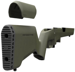 Magpul Industries Hunter Lite Stock OD Green Remington 700 Short Action — view 3
