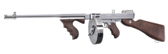 Thompson 1927A-1 Deluxe Carbine 45 ACP 18" 20+1/50+1 Semi-Auto Rifle - Hard Chrome/Walnut — view 3