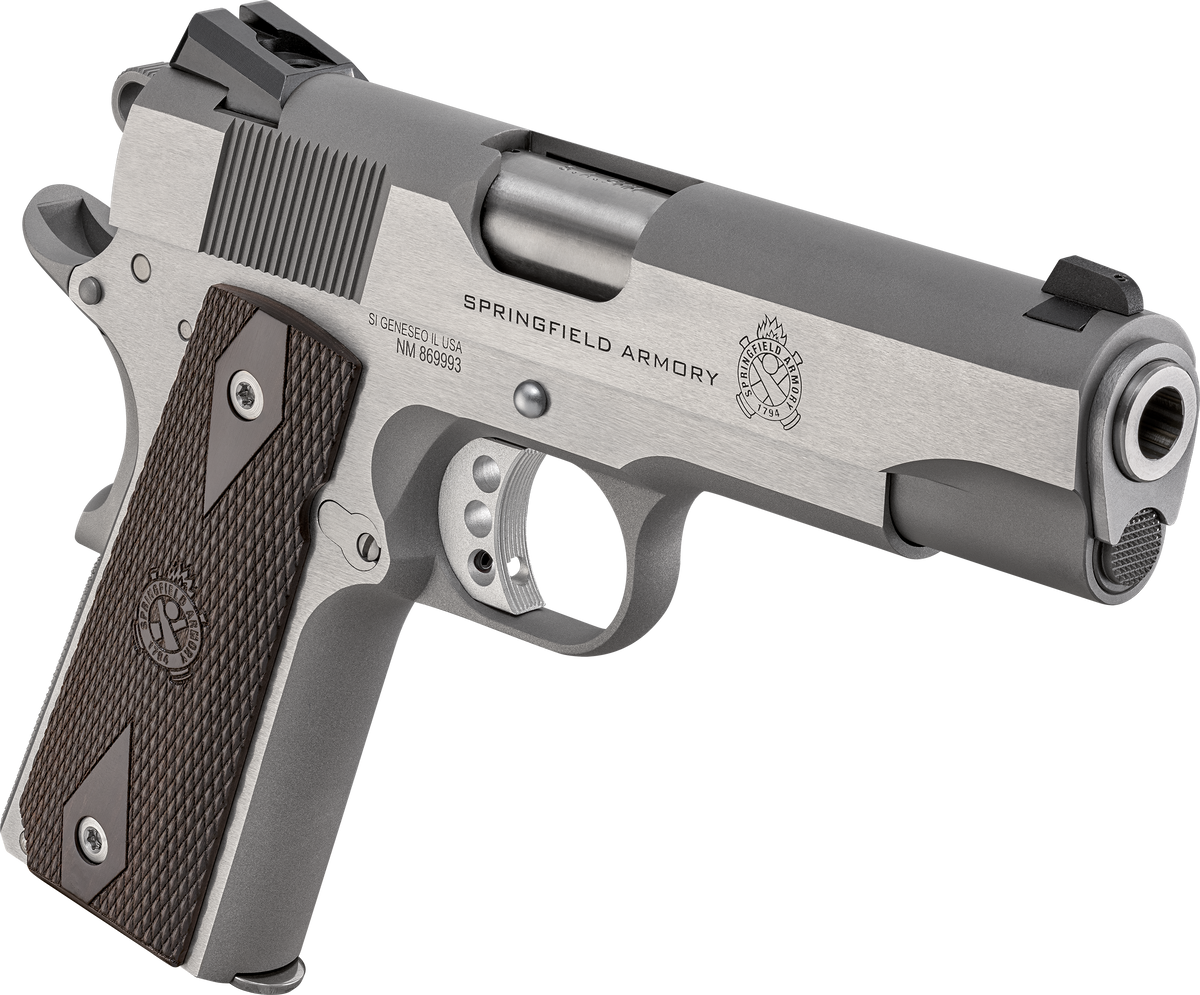 Springfield Armory 1911 Garrison 9mm Luger 4.25 in 9+1 Semi-Auto Pistol - Stainless — view 3