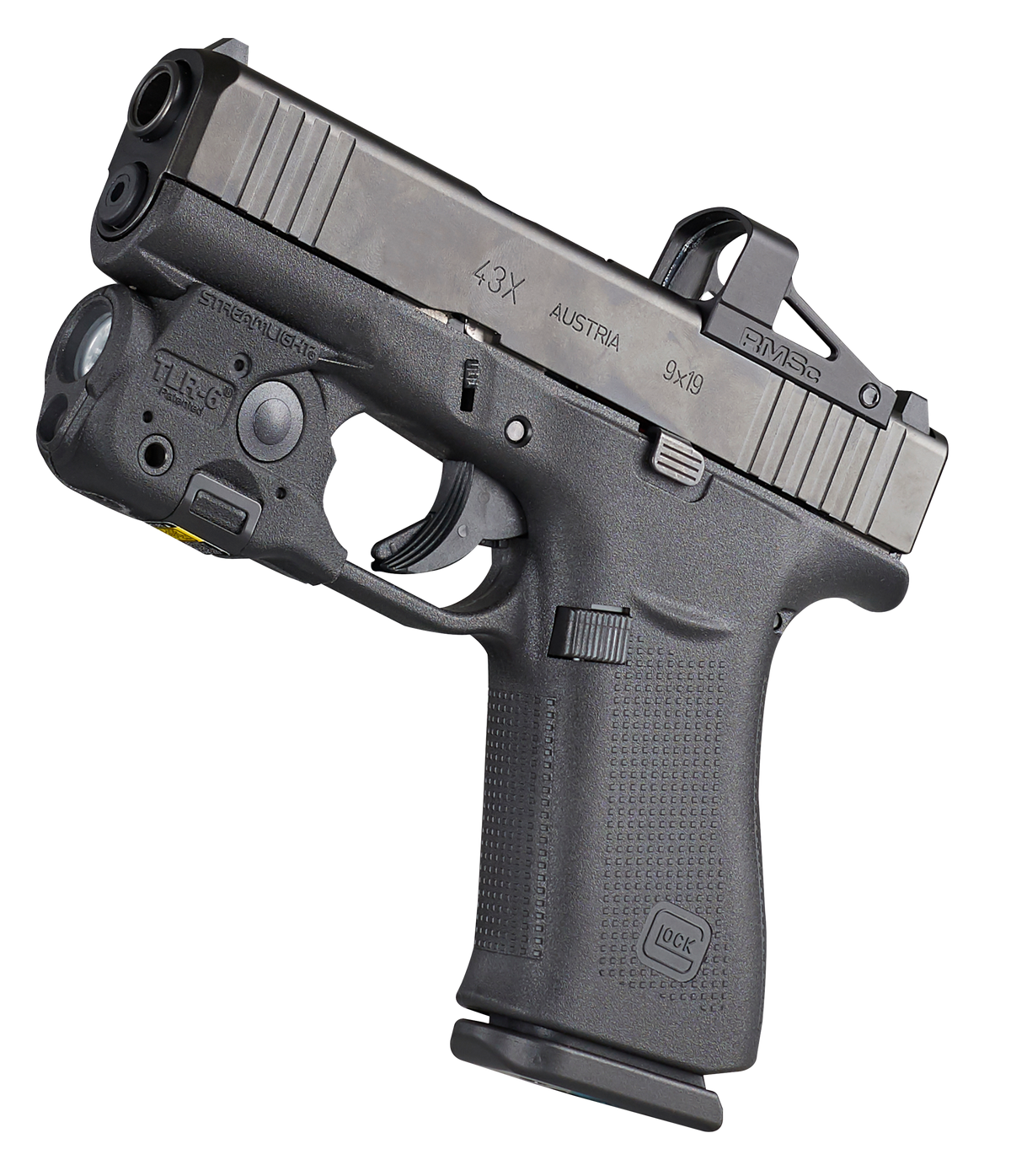 Streamlight 69286 TLR-6 100 Lumen White LED/Red Laser Gun Light - Glock 43X MOS/48 MOS/43X/48 — view 3