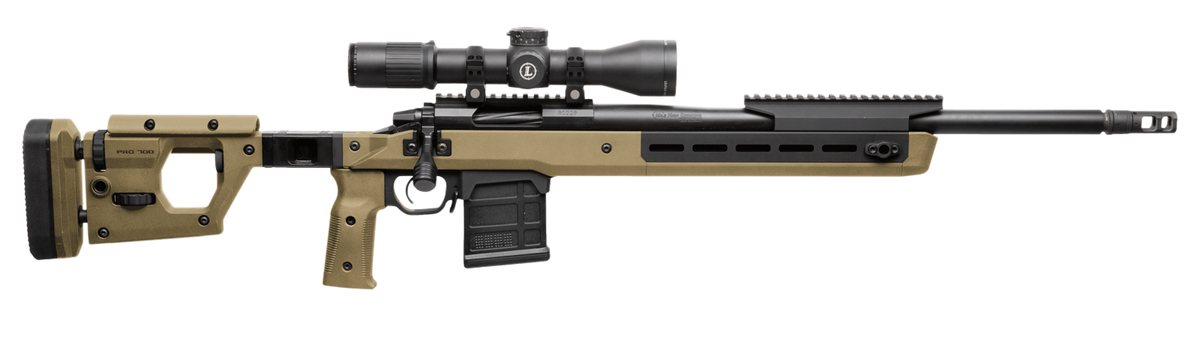 Magpul Pro 700 Fixed Stock Flat Dark Earth Synthetic w/Aluminum Bedding for Remington 700 SA — view 3