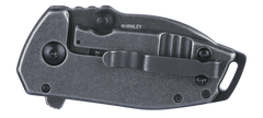 Columbia River Squid Compact 1.75" Folding Drop Point Plain 8Cr13MoV Black Stonewash — view 3