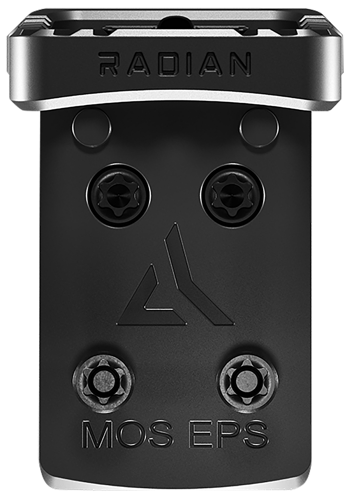 Radian Weapons Guardian Optic Guard w/Stealth Sights 7075 Aluminum Black Hardcoat Anodized - Holosun EPS - Glock MOS — view 3