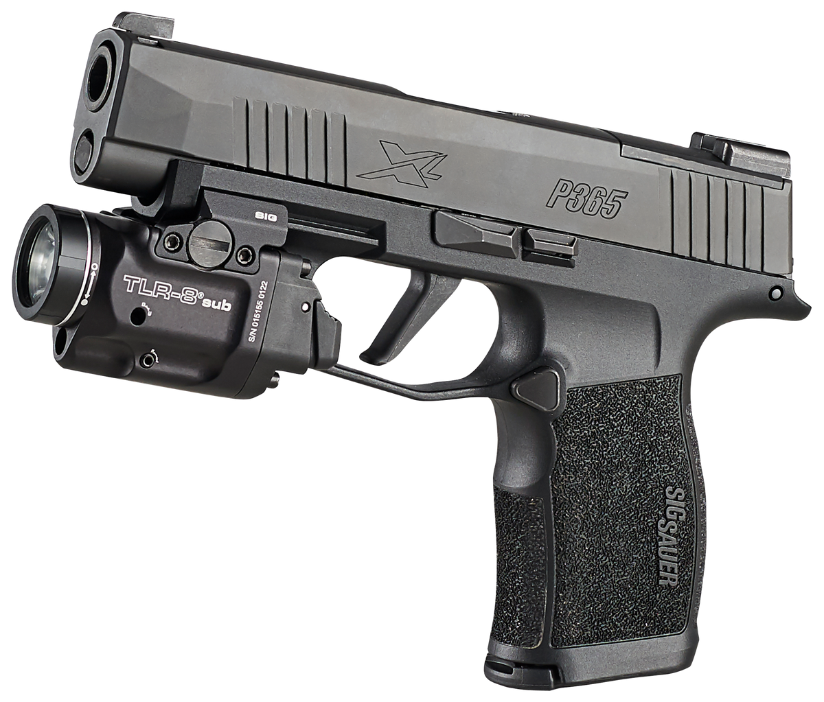 Streamlight TLR-8 Sub 500 Lumens White LED w/ Red Laser - Sig Sauer P365/P365XL — view 3