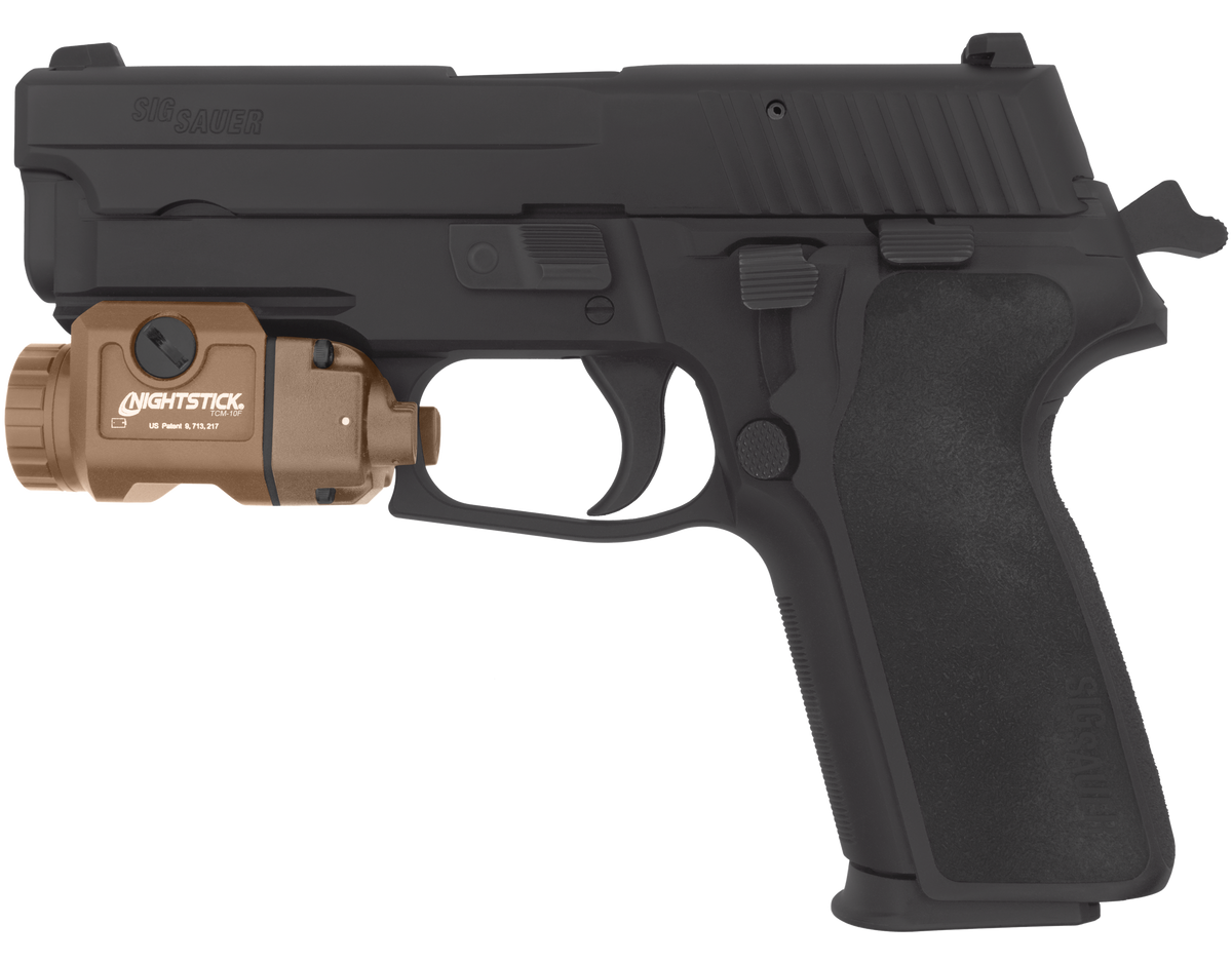 Bayco Nightstick TCM-10F Compact Handgun Light 650 Lumens White LED Flat Dark Earth — view 3