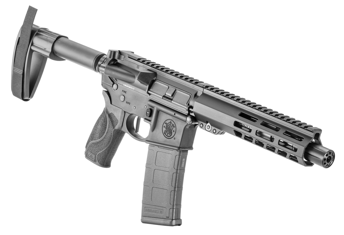 Smith & Wesson M&P15 223 Rem/5.56 NATO 7.5" 30+1 Semi-Auto Pistol — view 3