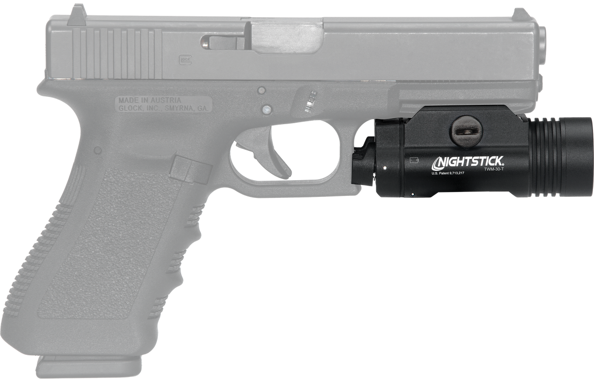 Bayco Nightstick TWM-30T Tactical Weapon-Mounted Light Turbo 1200 Lumens White LED Black Anodized — view 3