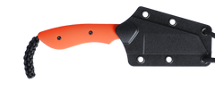 Columbia River CRKT 2399C S.P.I.T. 2.29" Fixed Plain Stonewash/Satin 8Cr13MoV Orange G10 Knife — view 3