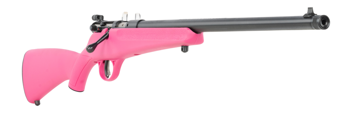 Savage Rascal F-SR 22 LR 16.13" Bolt-Action Rimfire Rifle - Pink Synthetic Stock — view 3
