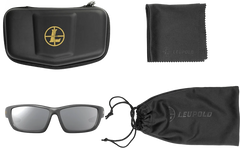 Leupold Performance Wear Cheyenne Polarized Shooting Glasses - Matte Black / Shadow Gray Flash — view 3