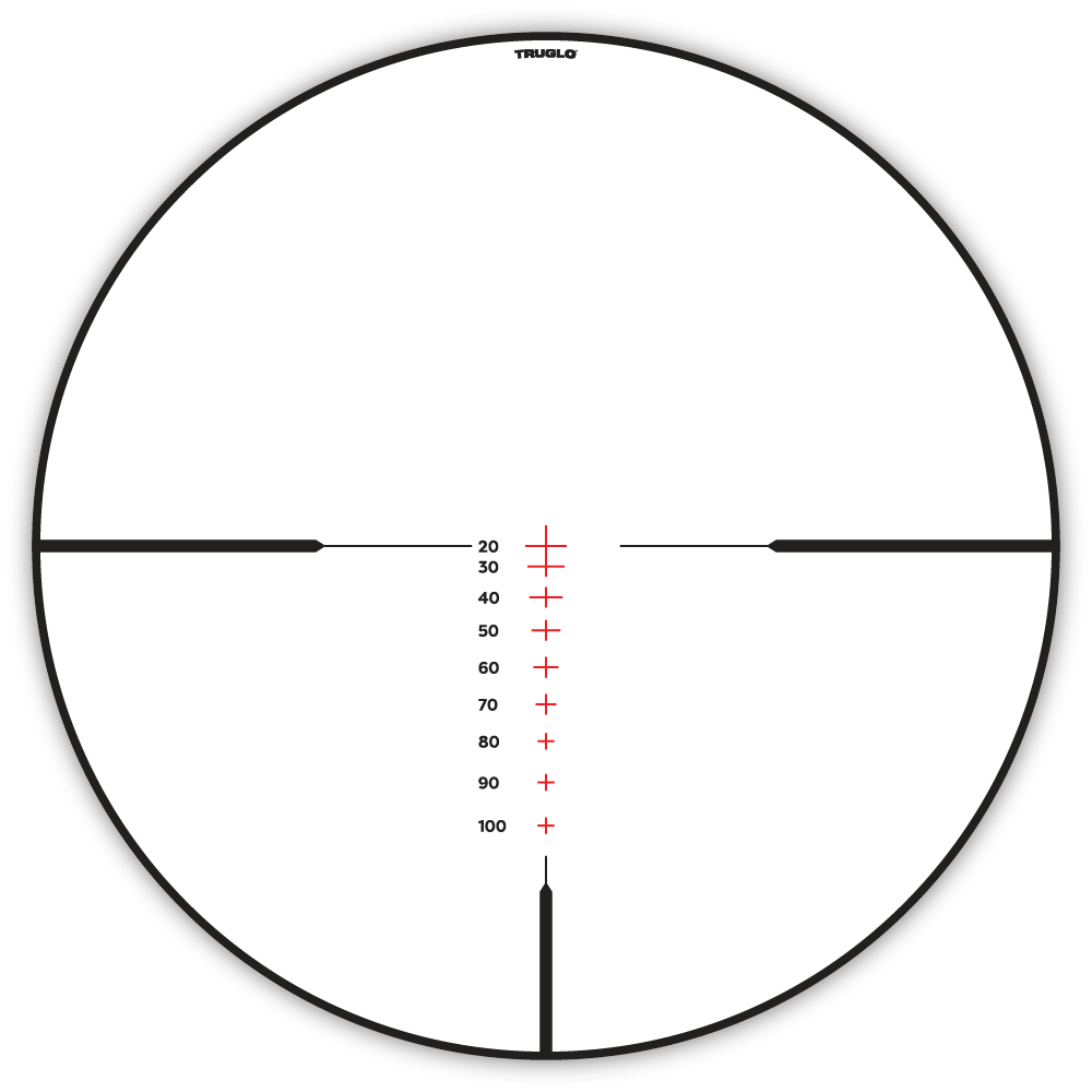 TruGlo OPTI-Speed 1-4x24mm Crossbow Scope - Illuminated BDC Reticle — view 3