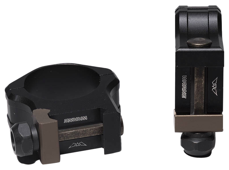 Christensen Arms Ultralight PRSR-X2 30mm Low Black Anodized Scope Rings — view 3