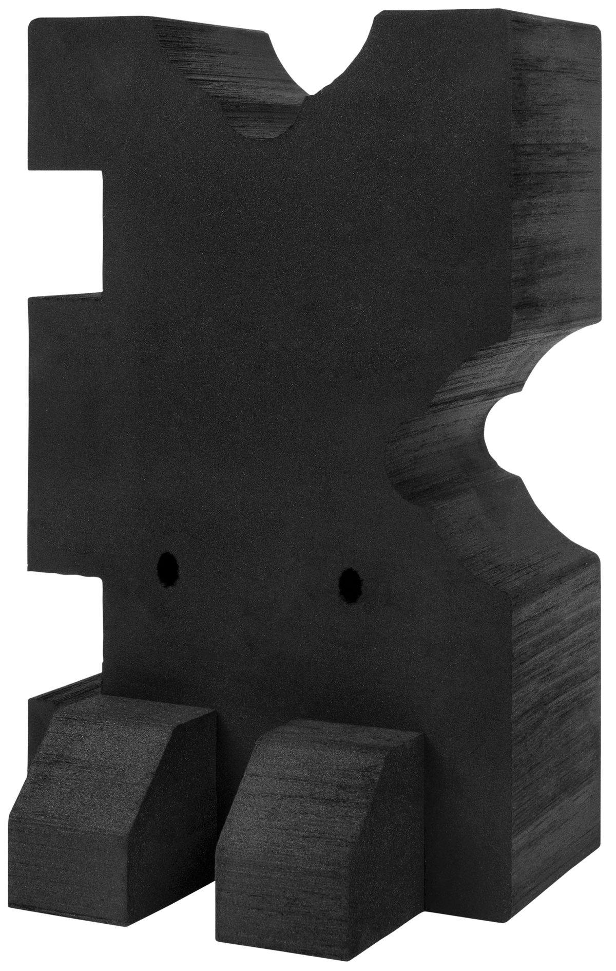 Allen 2457 Soft Rock Shooting Rest Tall Boy Black Foam — view 3