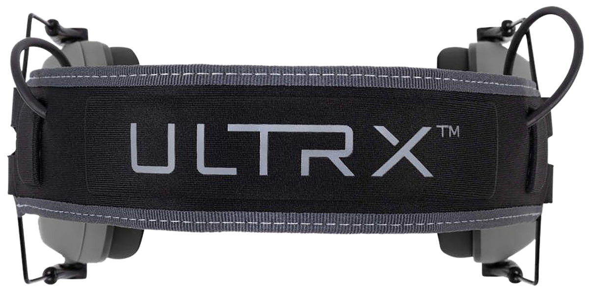 Allen ULTRX Bionic Electronic Earmuff 22 dB Cement Gray Over-Ear — view 3