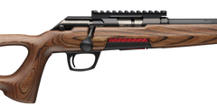 Winchester Guns Xpert Target 21 Sharp 18" 10+1 Bolt Action Rifle - Matte Black Threaded Bull Barrel, Thumbhole Laminate Stock — view 3