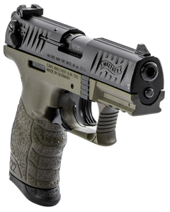 Walther Arms P22 Q Military 22 LR 3.42" 10+1 DA/SA Pistol - OD Green/Black — view 3