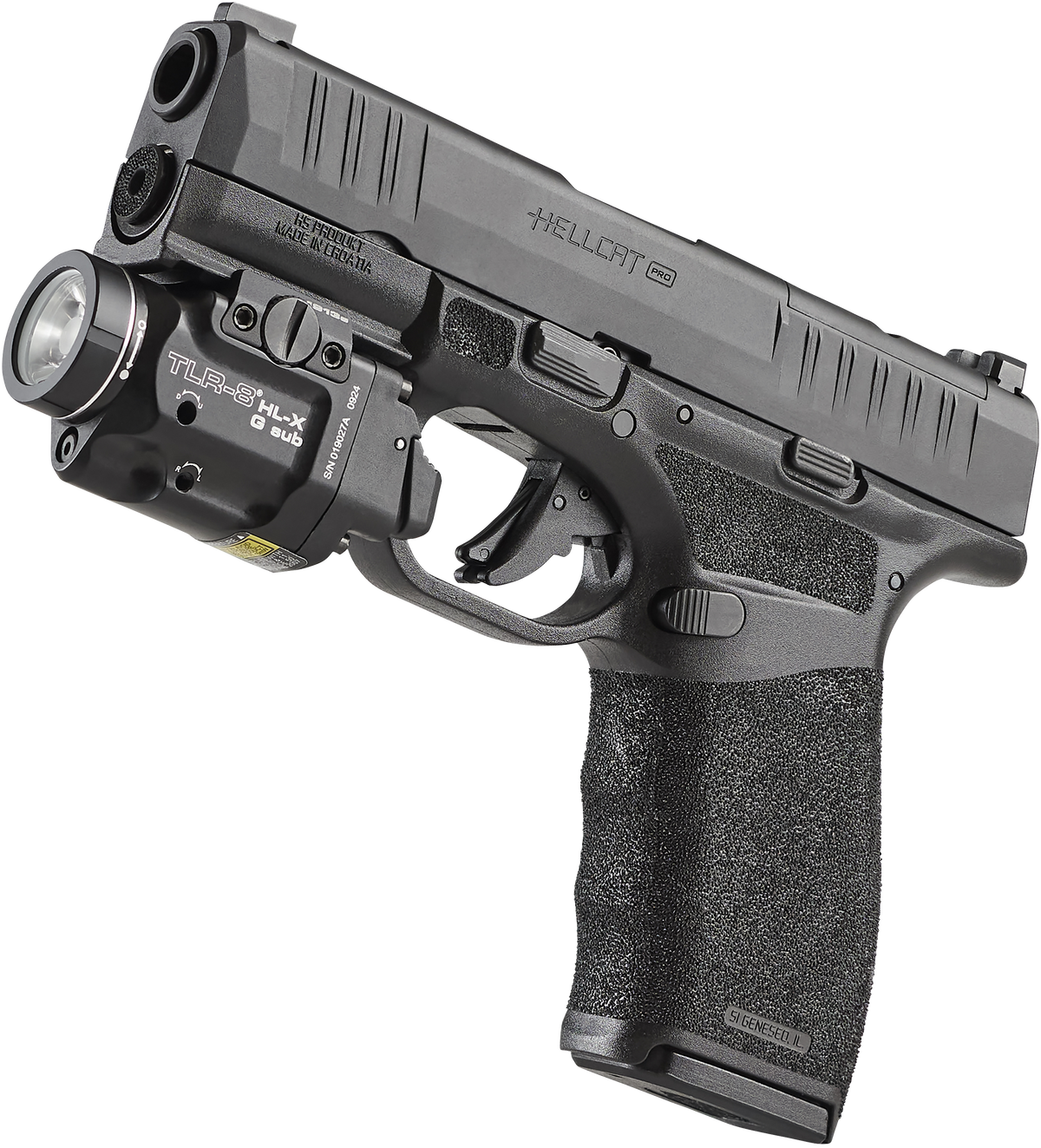 Streamlight TLR-8 HL-X G Sub USB 1913 Short 1,000 Lumens Green Laser Pistol Light — view 3