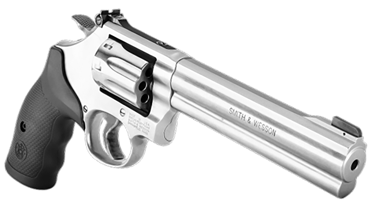 Smith & Wesson Model 648 22 WMR 6" 8-Rd DA/SA K-Frame Stainless Revolver — view 3