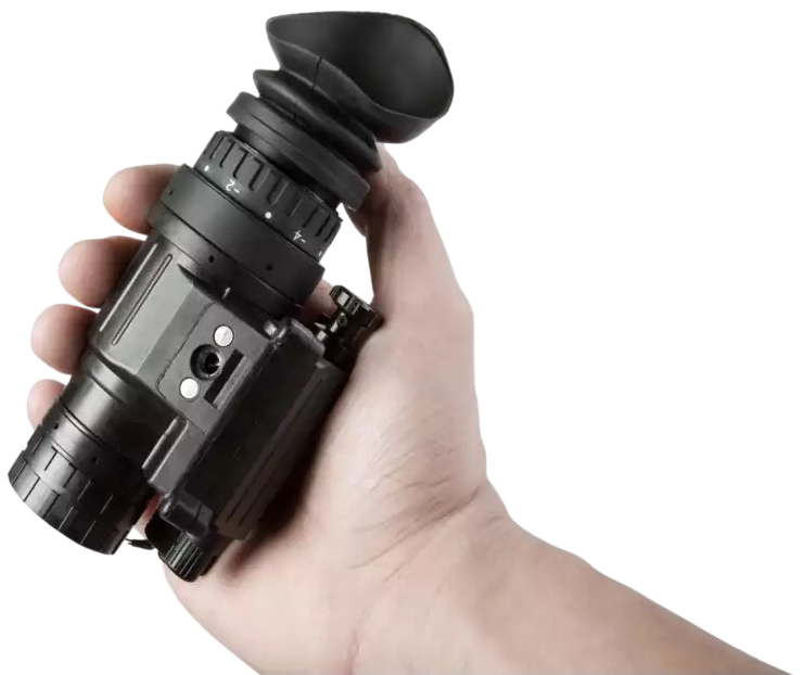 AGM Global Vision PVS-14 3AW1 1x26mm Gen 3 Level 1 P45 White Phosphor Night Vision Monocular — view 3