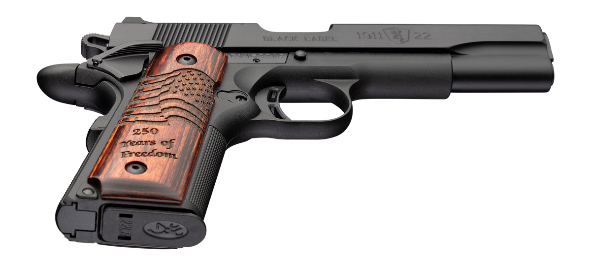 Browning 1911-22 Black Label Medallion 250 22 LR 4.25" 10+1 Semi-Auto Pistol — view 3