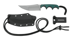 Columbia River Minimalist Katana 3.56" Fixed Plain 8Cr13MoV Bead Blasted Green/Black — view 3