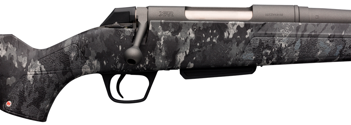 Winchester XPR Extreme Hunter 270 WSM 24" 3+1 Bolt Action Rifle - Tungsten Gray Cerakote / TrueTimber Midnight Stock — view 3