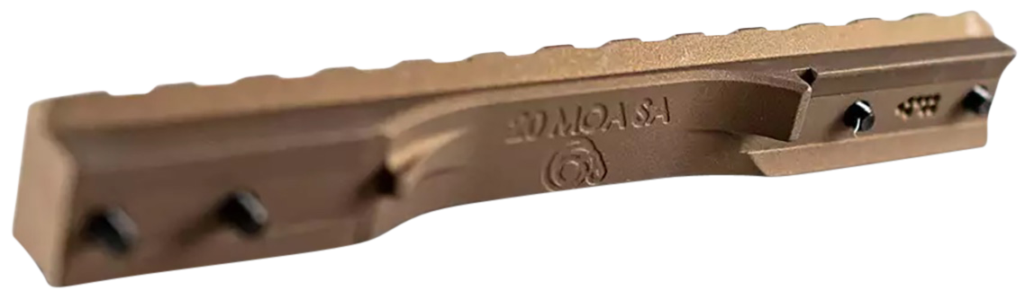 Christensen Arms One-Piece Scope Base Rem 700 Short Action 20 MOA - Burnt Bronze Cerakote — view 3