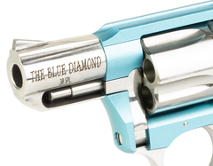 Charter Arms Undercover Lite Blue Diamond 38 Special 2" 5-Shot DA/SA Revolver - Blue Aluminum Frame/HP Stainless — view 3