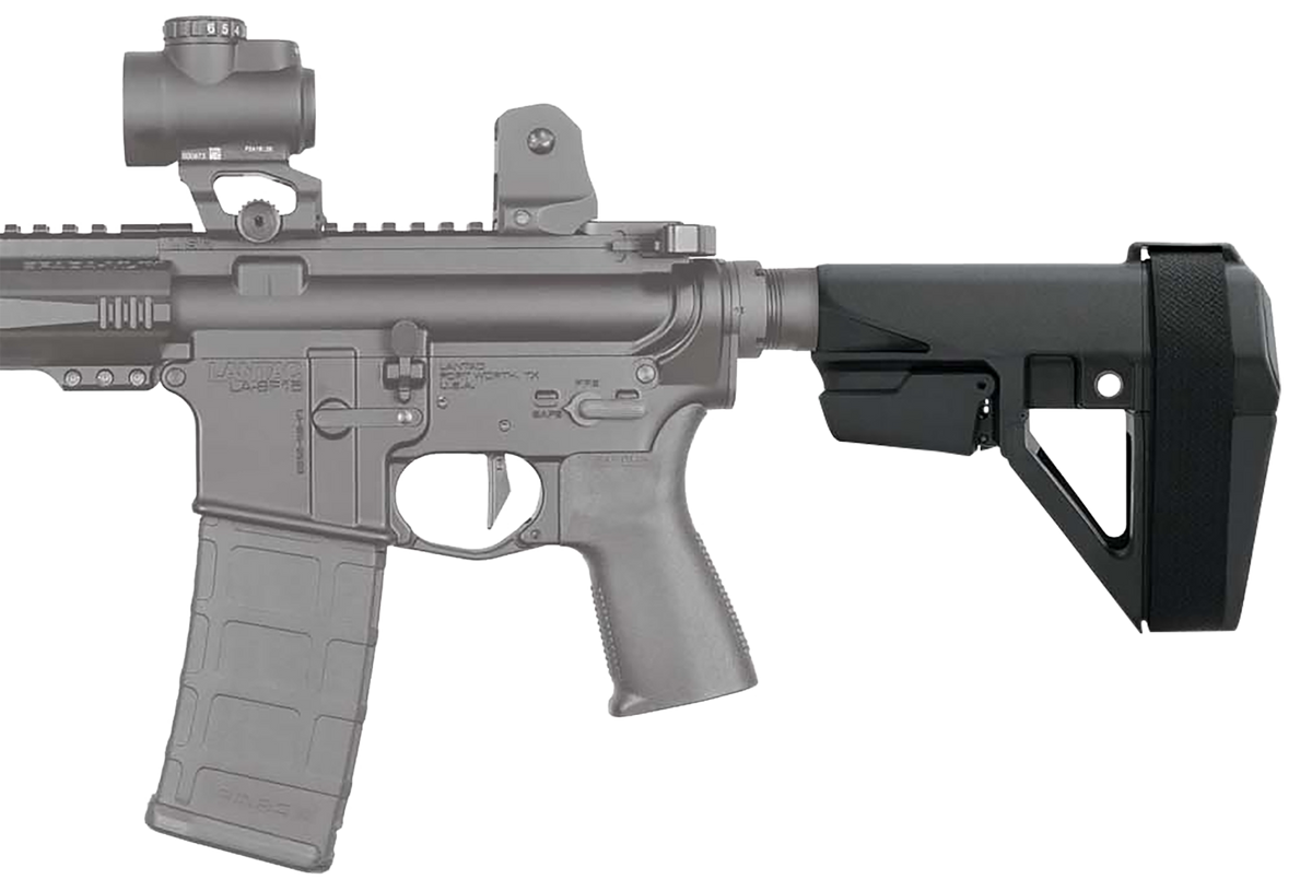 SB Tactical SBA5 Pistol Stabilizing Brace 5-Position Adjustable Black 10.25" — view 3
