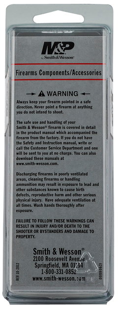 Smith & Wesson M&P 9mm Luger 10rd Blued Steel Detachable Magazine — view 3