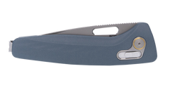 S.O.G One-Zero XR 3.10" Folding Plain CPM S35VN Steel Blade Smoke Gray Aluminum Handle — view 3