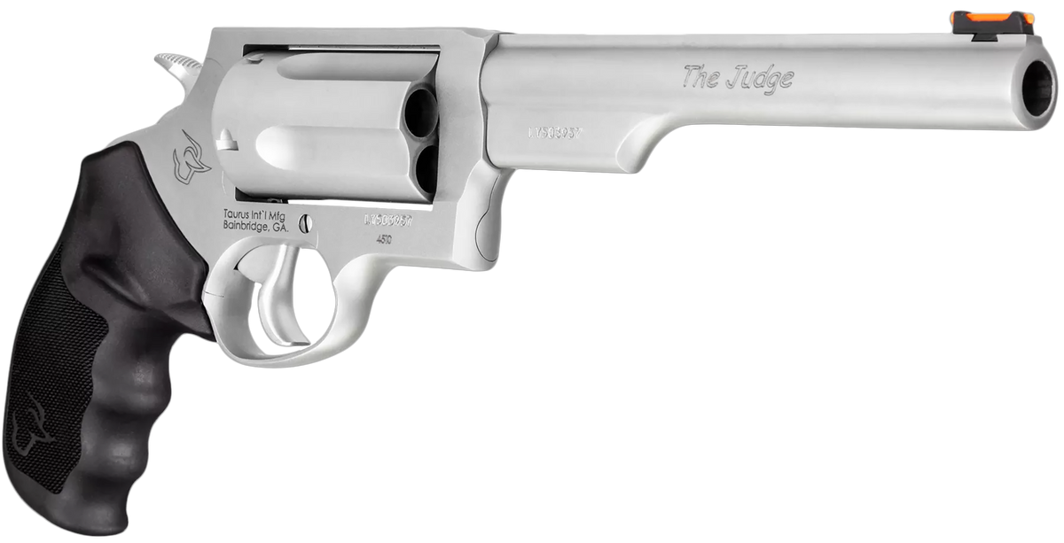 Taurus Judge 45 Colt / 410 Bore 6.5" 5-Shot DA/SA Revolver - Matte Stainless — view 3