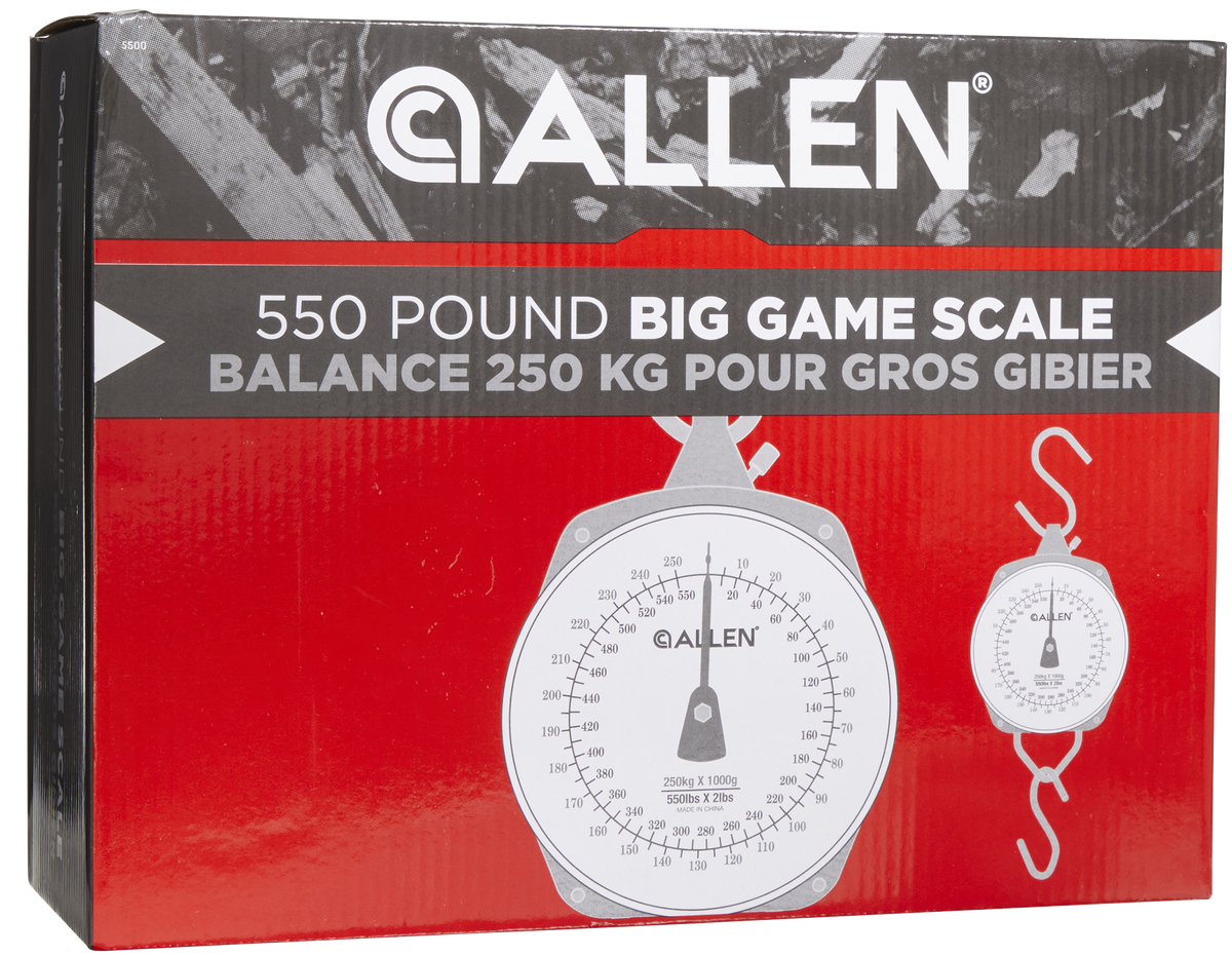 Allen 5500 Sportsman's Scale 550 lb Black / White — view 3