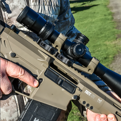 Warne QDXSKEL34TW Skeletonized Scope Mount/Ring Combo 34mm Tube Ultra High Quick Detach Black Anodized — view 3