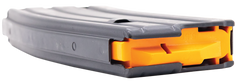 DuraMag SS AR-15 5.56 NATO/223 Rem/300 BLK 30rd Black Stainless Steel Detachable Magazine w/ Orange Follower — view 3