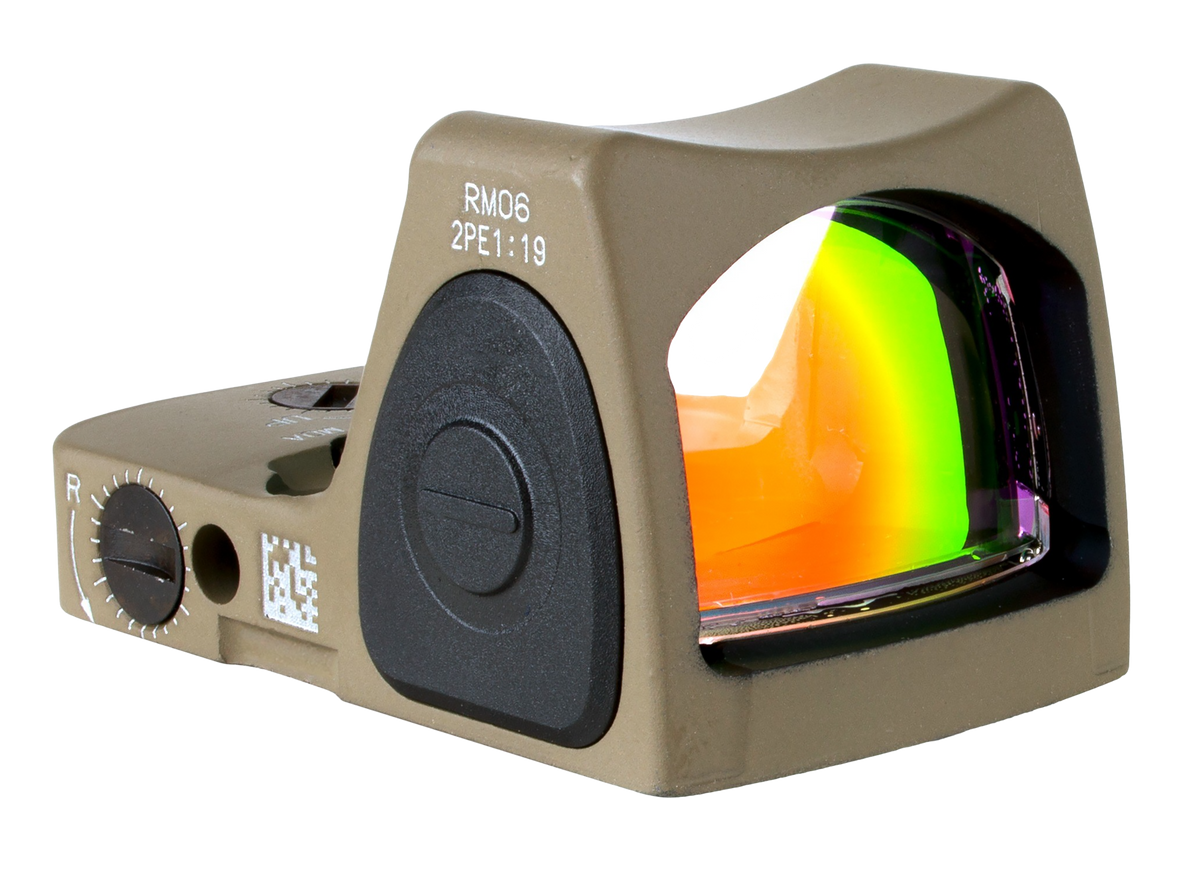 Trijicon RMR Dual Defense Kit 1x 3.25 MOA Red Dot Sight - Cerakote Black/FDE - Fits Sig Sauer M17/18 — view 3
