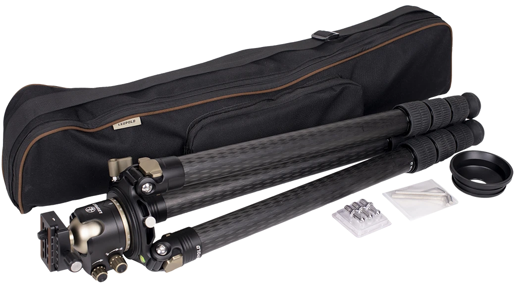 Leupold Mark 5 CF-455 Carbon Fiber Tripod Kit - 74in 55-lb Capacity — view 3