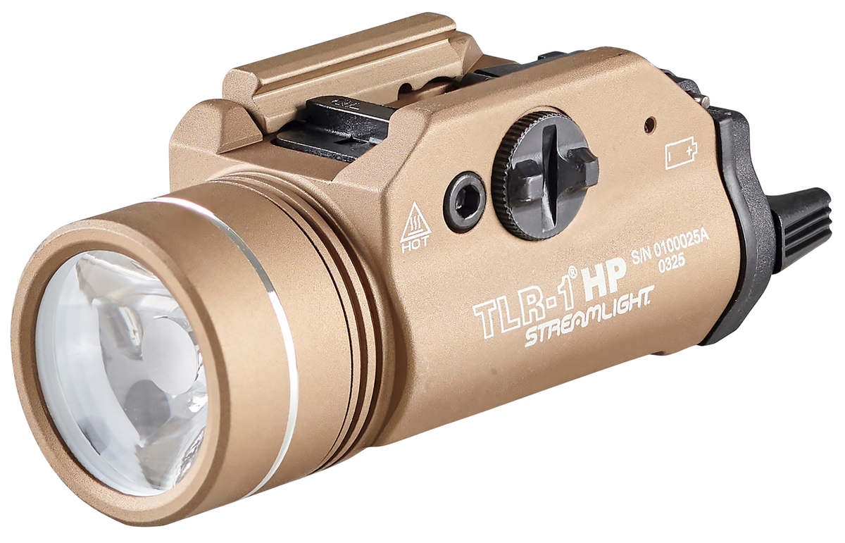 Streamlight TLR-1 HP 1000 Lumens FDE Aluminum Rail Mount Weapon Light — view 3