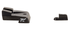 Trijicon HD XR Night Sight Set Green Tritium Yellow Outline Front - CZ P-10/P-10C — view 3