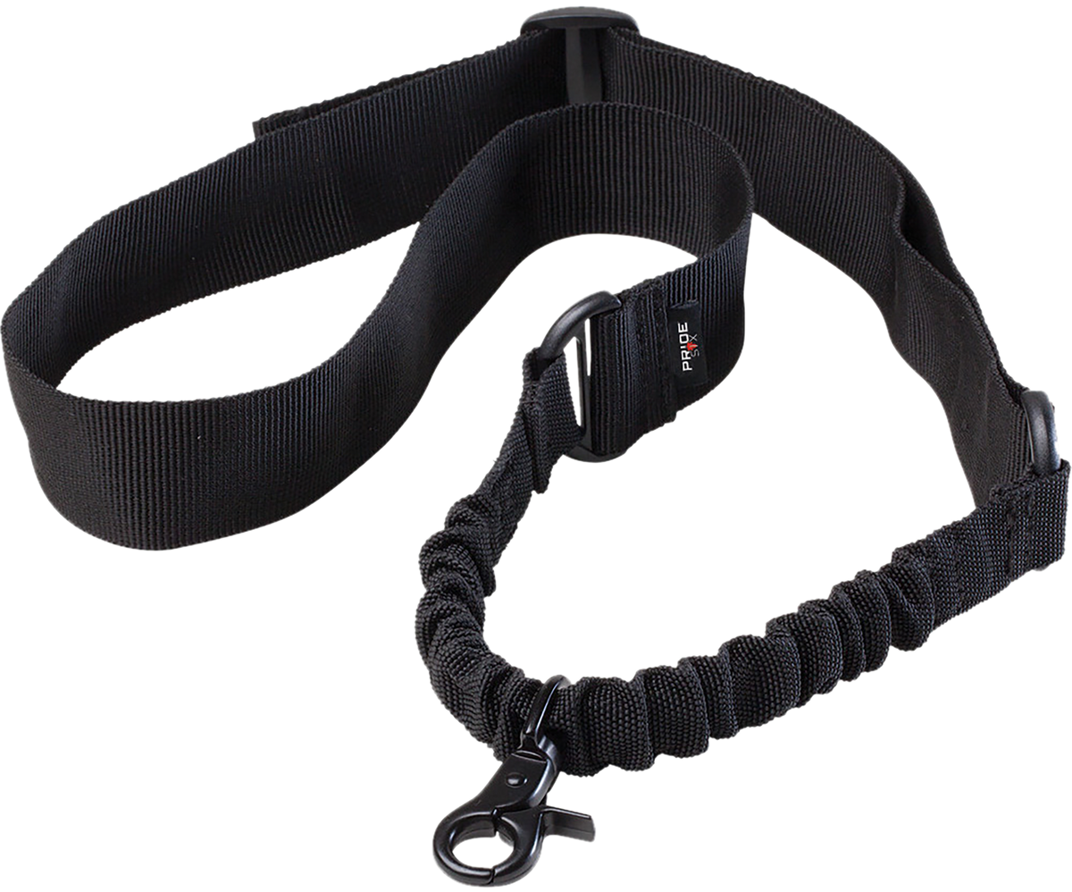 Tac Six 8910 Citadel Single Point Sling Black Webbing 42"-54" Bungee — view 3