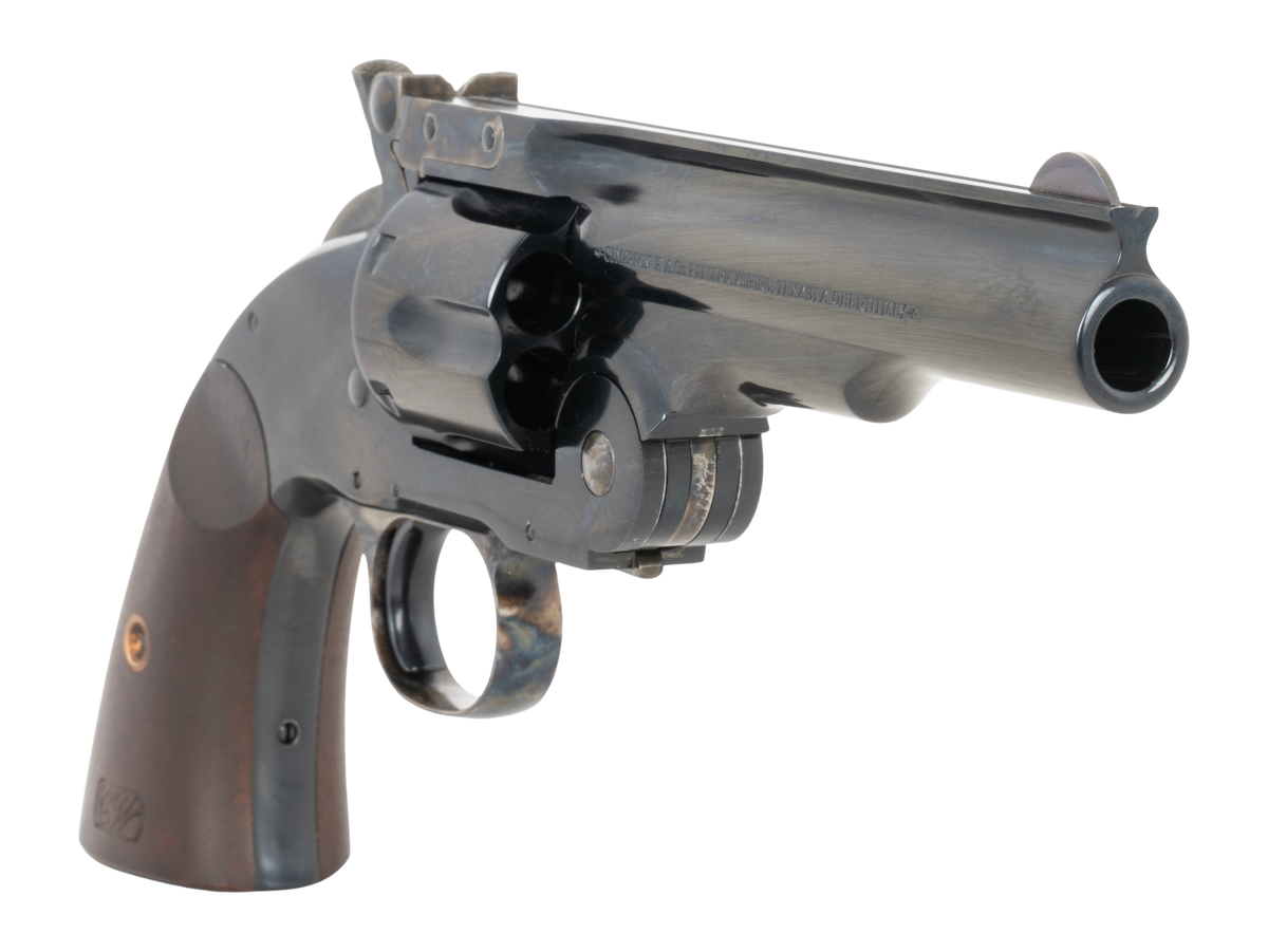 Cimarron Model No. 3 Schofield 45 Long Colt 5" 6-Shot SAO Revolver — view 3