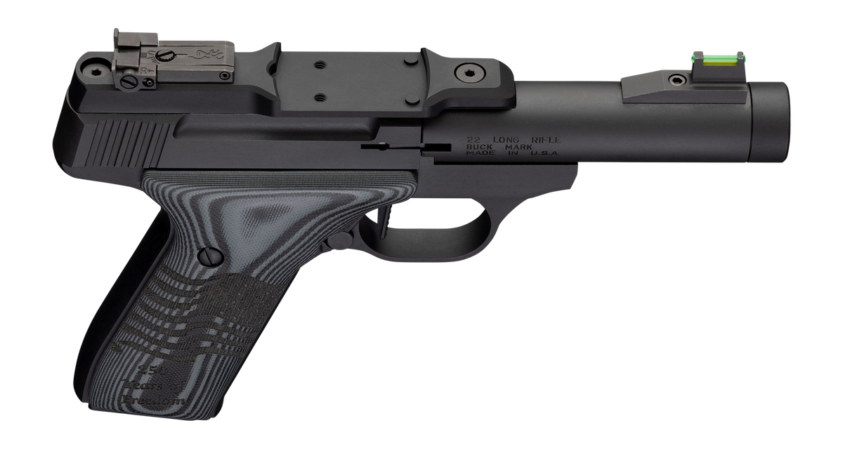 Browning Buck Mark Black Label 250 SR 22 LR 10+1 4" Semi-Auto Pistol - RMSc Optics Cut — view 3