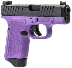 GForce Arms Rapture 9mm Luger 3.25" 12+1 Semi-Auto Pistol - Purple Cerakote, Black Slide — view 3