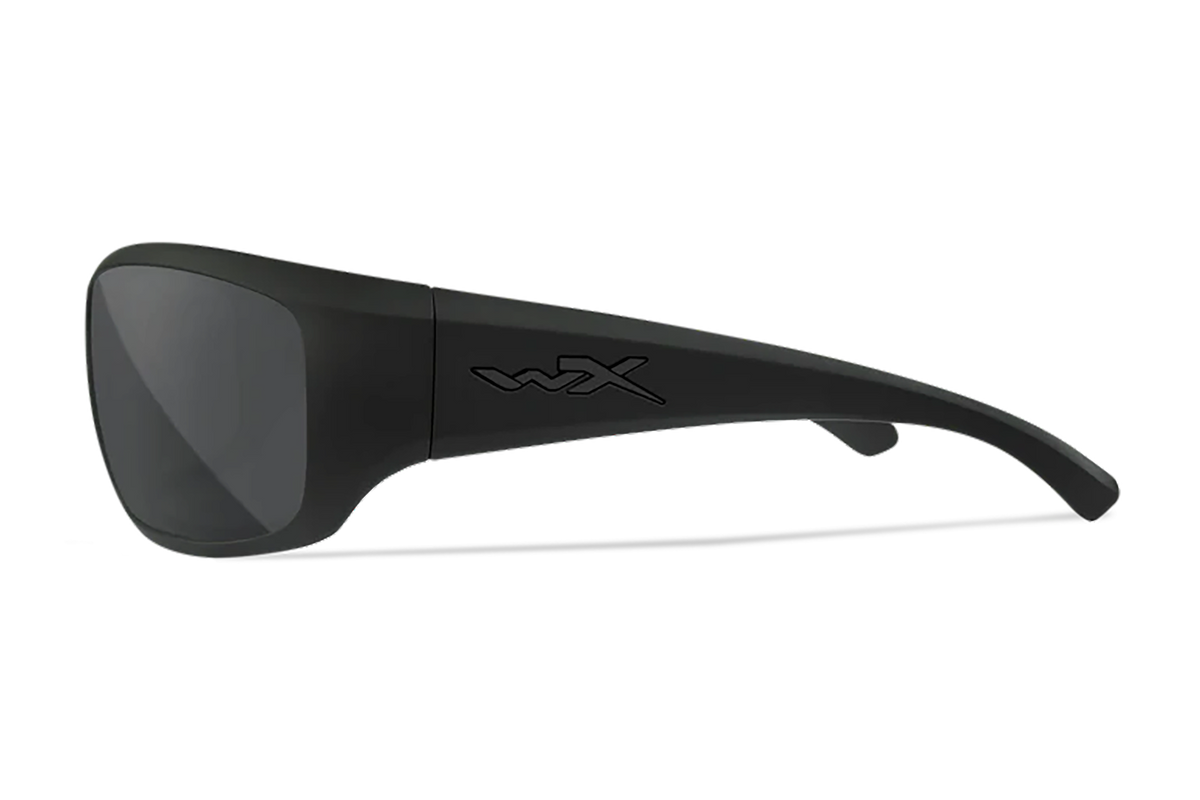 Wiley X Omega M/L Polarized Gray Lens Matte Black Frame Safety Glasses — view 3