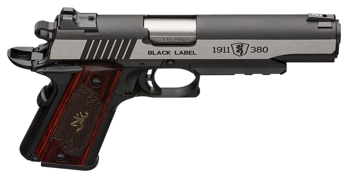 Browning 1911-380 Black Label Medallion Pro .380 ACP 3.63" 8+1 Semi-Auto Pistol — view 3